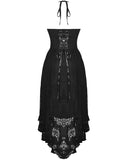 Dark In Love Gorgeous Gothic Lace Dovetail Prom Dress