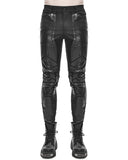 Edgerunner' Cyberpunk Faux Leather Skinny Pants – DevilFashion