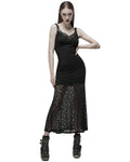 Punk Rave Lavinia Gothic Lace Maxi Dress