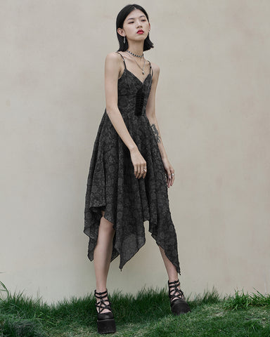 gothic summer dresses Goth Dress display and other factors Gothic Off Shoulder Wave Dress