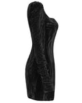 Punk Rave Daily Life Urban Occult Textured Velvet Gothic Witch Dress