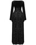 Punk Rave Marceline Womens Long Gothic Evening Dress