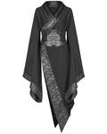 Punk Rave Amaterasu Womens Gothic Asymmetric Kimono Dress