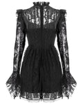 Punk Rave Daily Life Urban Occult Gothic Lace Keyhole Witch Dress