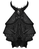 Devil Fashion Artemus Jabot Cravat - Black
