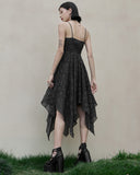 Punk Rave Daily Life DarkFlower Gothic Summer Dress