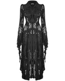 Dark In Love Long Gothic Lace Gown Dress