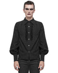 Devil Fashion Harker Mens Shirt - Black