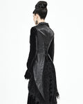 Devil Fashion Lycidas Womens Baroque Tailed Waistcoat Vest