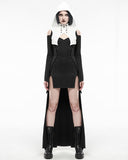 Punk Rave Saints Of The Underworld 2 Piece Gothic Hooded Dress