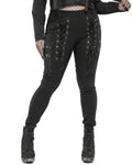 Punk Rave Plus Size Womens Gothic Lacing Leggings