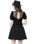 Dark In Love Gothic Lolita Lace Contrast Dress