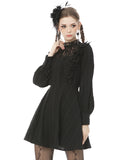 Dark In Love Calpernia Frilled Gothic Witch Dress