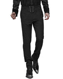 Punk Rave Septimus Mens Steampunk Pants - Black