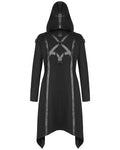 Punk Rave Utopica Mens Apocalyptic Gothic Hooded Jacket